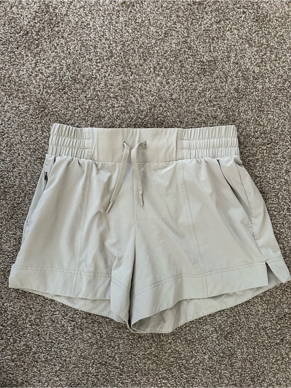 In Motion Light Tab Elastic Waist Athletic Shorts
